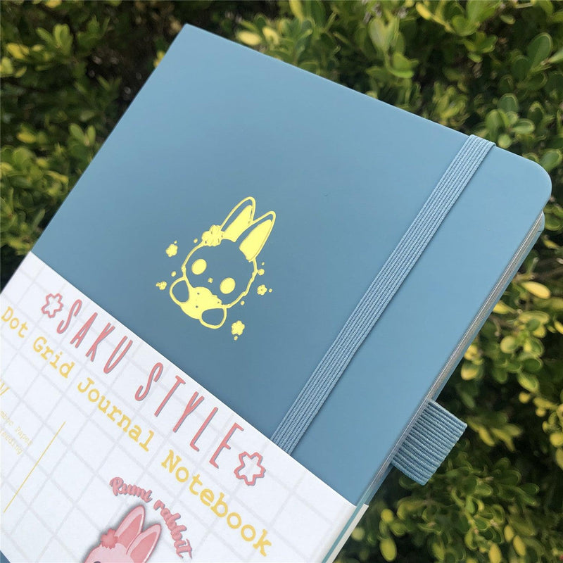 Journal à pois personnalisé, papier de bambou 180 g, couverture rigide en cuir PU, seulement 315 $ US/100 pièces -zoom-