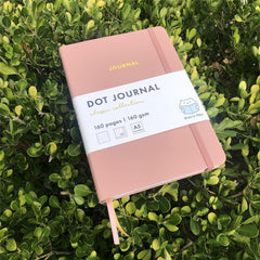 Custom Bullet Dotted Journal, Faux PU Leather A5 Hardcover, Only US$199/100PCS  ITEM NO#10282114 - bukenotebook