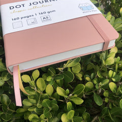 Custom Bullet Dotted Journal, Faux PU Leather A5 Hardcover, Only US$199/100PCS  ITEM NO#10282114 - bukenotebook