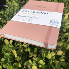 Custom Bullet Dotted Journal, Faux PU Leather A5 Hardcover, Only US$199/100PCS  ITEM NO#10282114 - bukenotebook