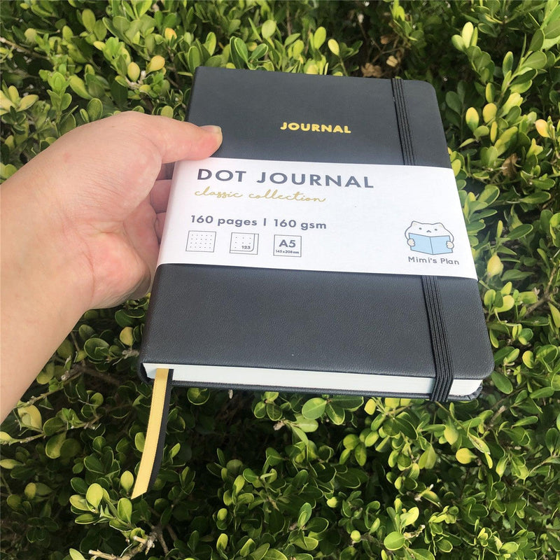 Custom Bullet Dotted Journal, Faux PU Leather A5 Hardcover, Only US$199/100PCS  ITEM NO#10282111-zoom-