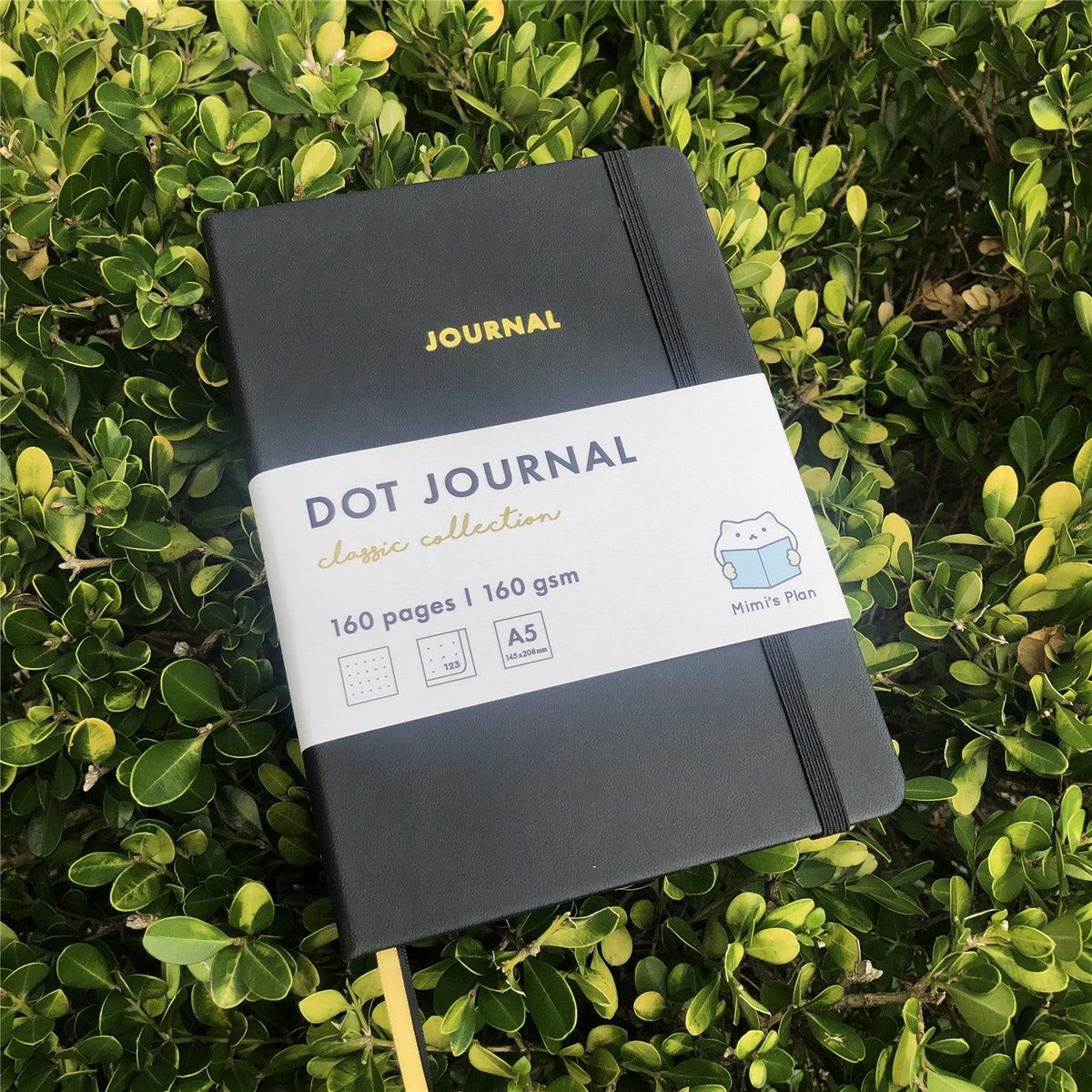 Bullet Dotted Journal Set, Hardcover Dot Grid Notebook for