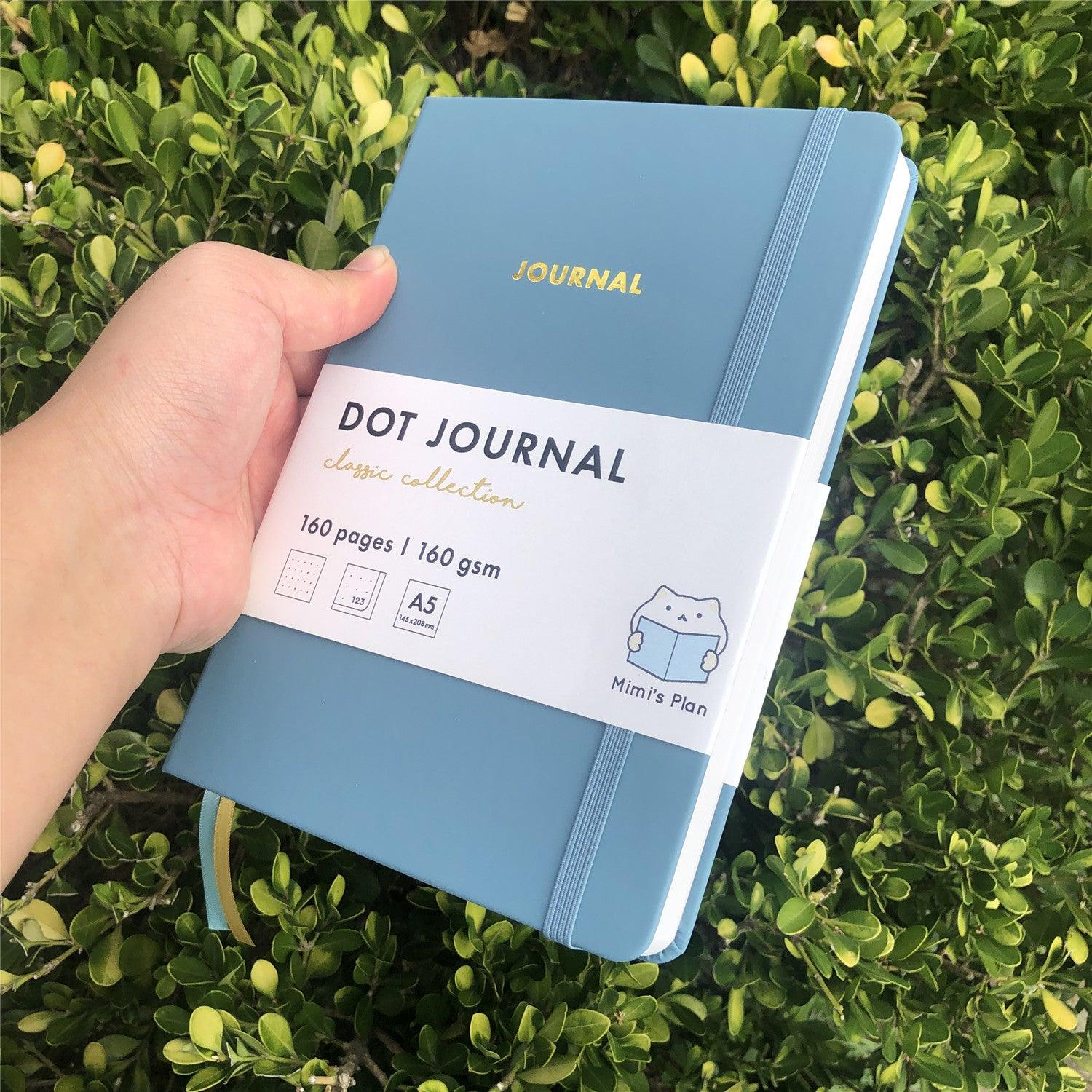 Custom Bullet Dotted Journal, Faux PU Leather A5 Hardcover, Only US$199/100PCS  ITEM NO#10282110 - bukenotebook