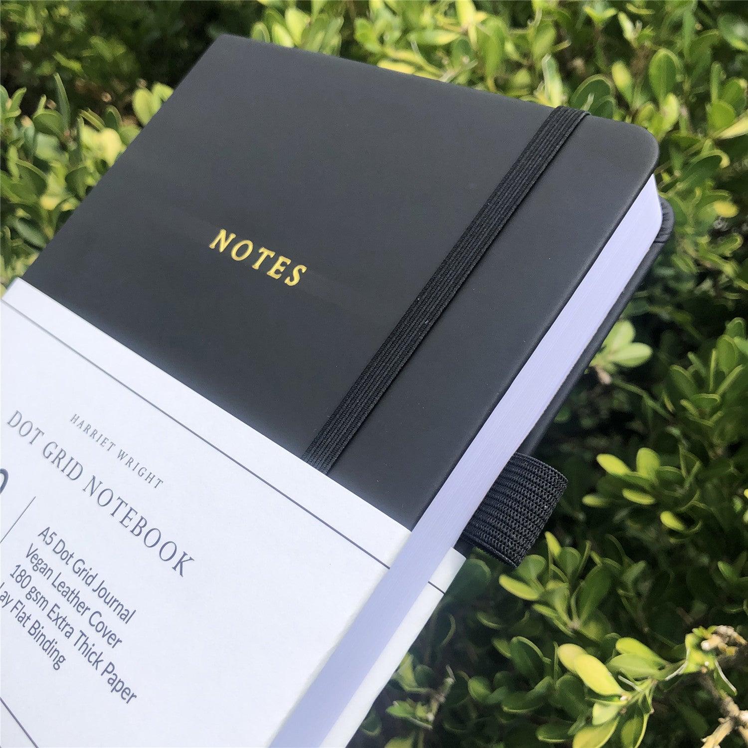 Custom Bullet Dotted Journal, 180g Bamboo Paper, PU Leather Hardcover, Only US$219/100PCS  ITEM NO#10282058 - bukenotebook