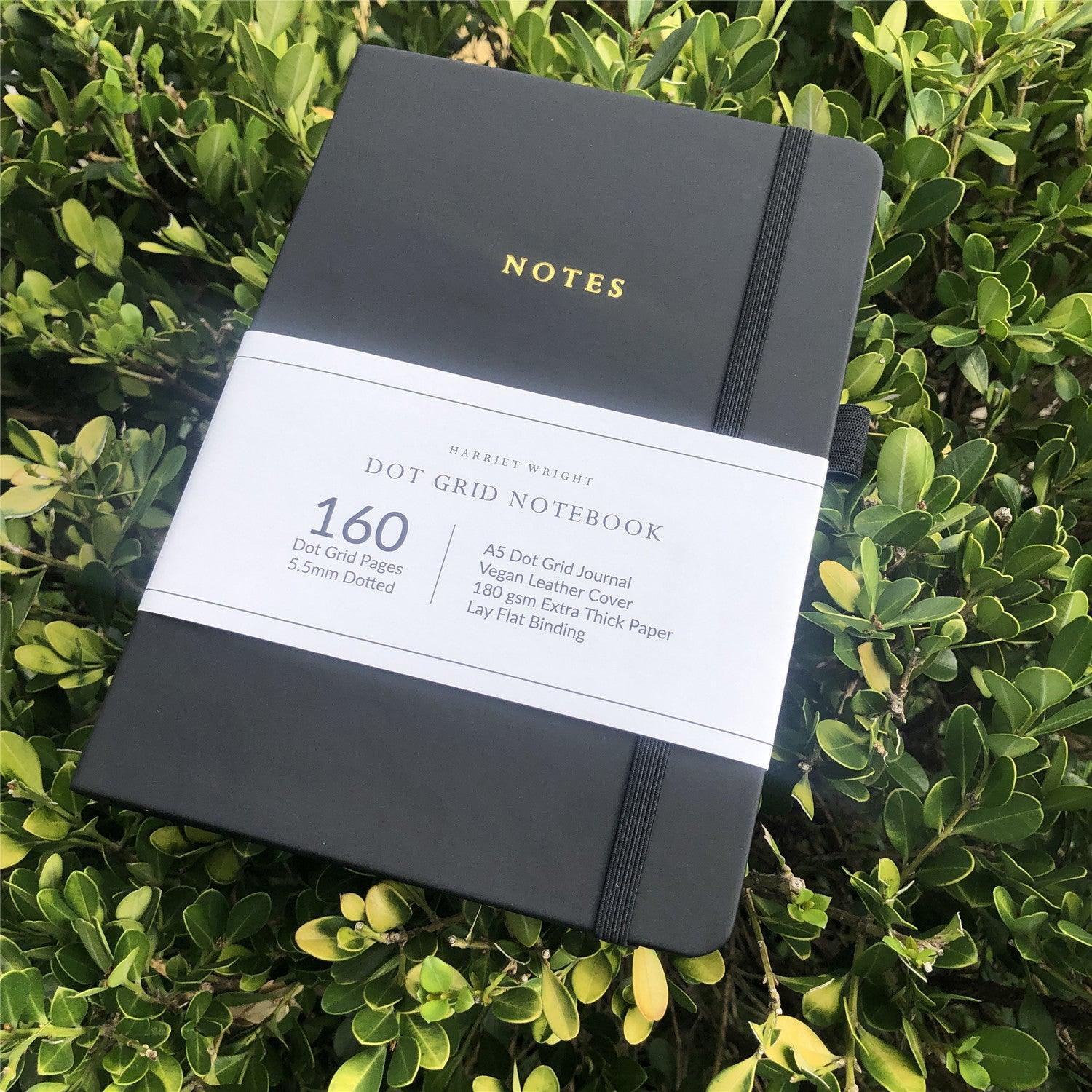 Custom Bullet Dotted Journal, 180g Bamboo Paper, PU Leather Hardcover, Only US$219/100PCS  ITEM NO#10282058 - bukenotebook