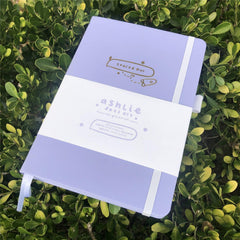 Custom Bullet Dotted Journal, Purple PU Leather Hardcover, Only US$199/100PCS  ITEM NO#10282126 - bukenotebook
