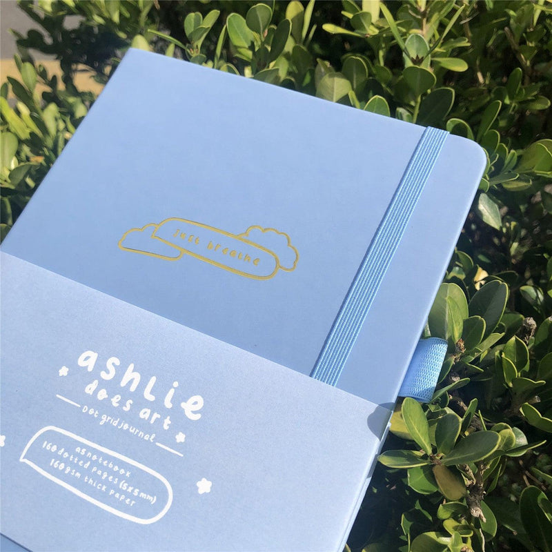 Custom Bullet Dotted Journal, Blue PU Leather Hardcover, Only US$199/100PCS  ITEM NO#10282108-zoom-