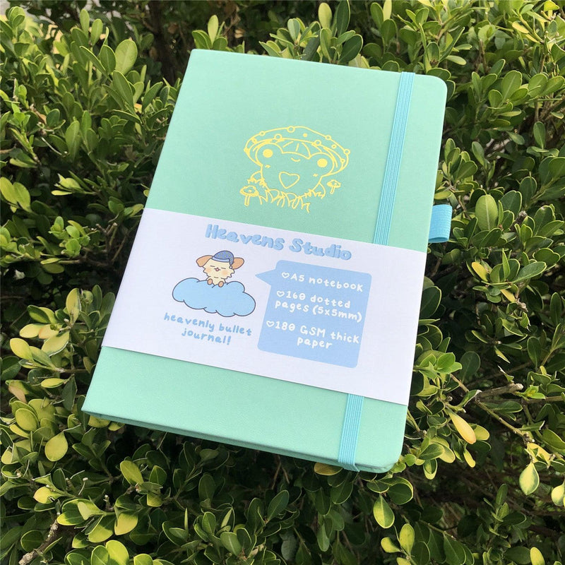 Custom Bullet Dotted Journal, 180g Bamboo Paper, PU Leather Hardcover, Only US$219/100PCS  ITEM NO#10282103-zoom-