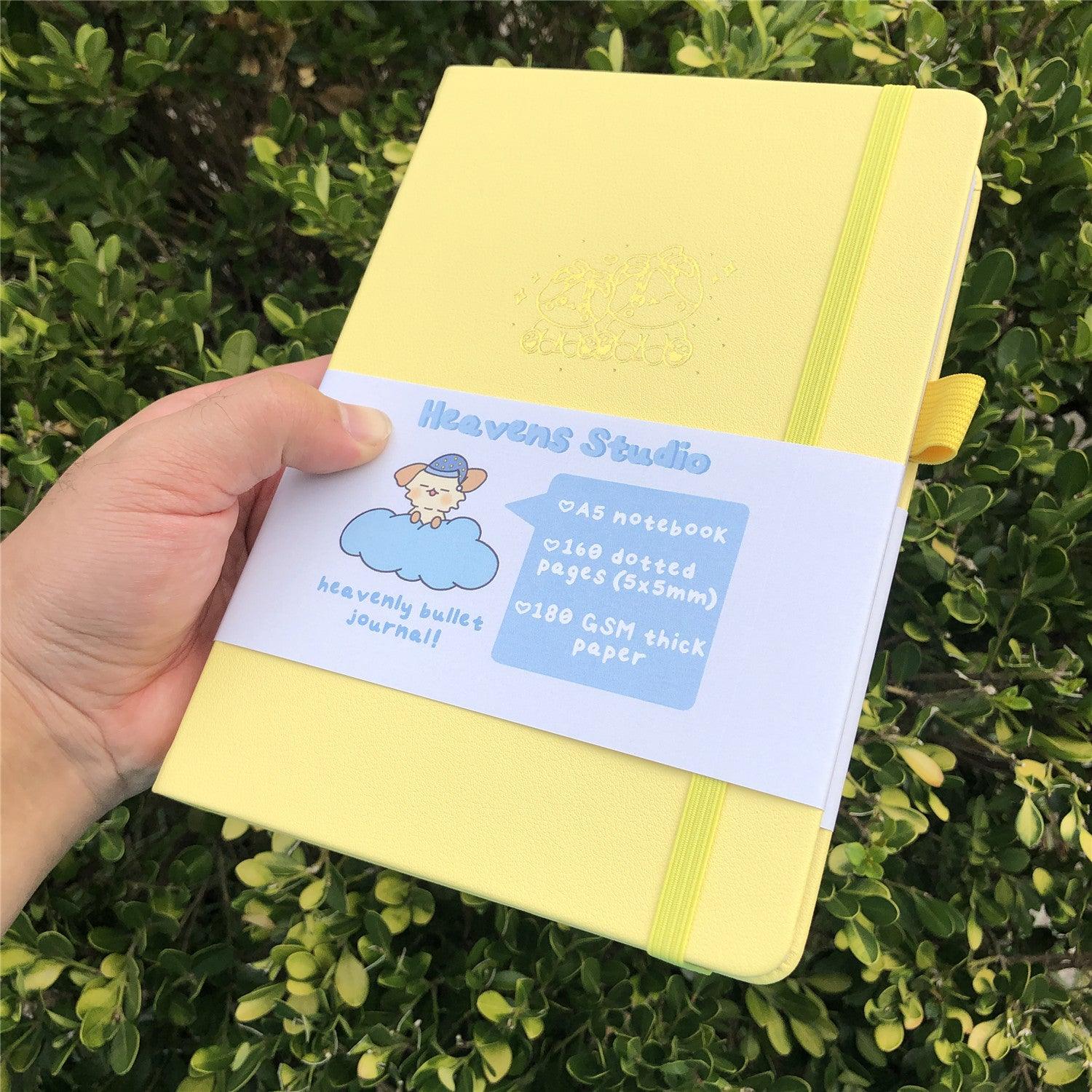 Custom Bullet Dotted Journal, 180g Bamboo Paper, PU Leather Hardcover, Only US$219/100PCS  ITEM NO#10282102 - bukenotebook