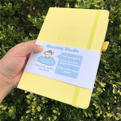 Custom Bullet Dotted Journal, 180g Bamboo Paper, PU Leather Hardcover, Only US$219/100PCS  ITEM NO#10282102 - bukenotebook
