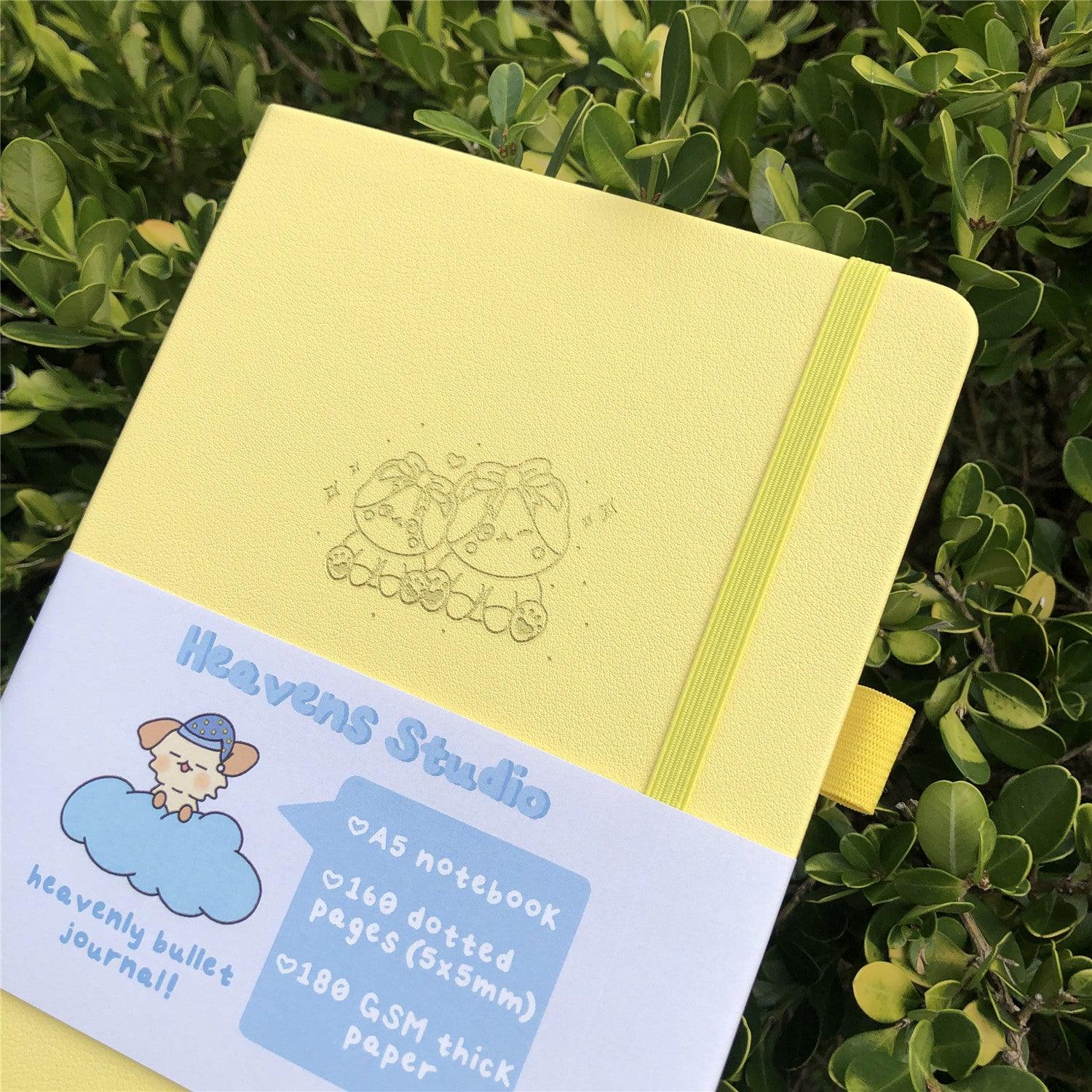 Custom Bullet Dotted Journal, 180g Bamboo Paper, PU Leather Hardcover, Only US$219/100PCS  ITEM NO#10282102 - bukenotebook