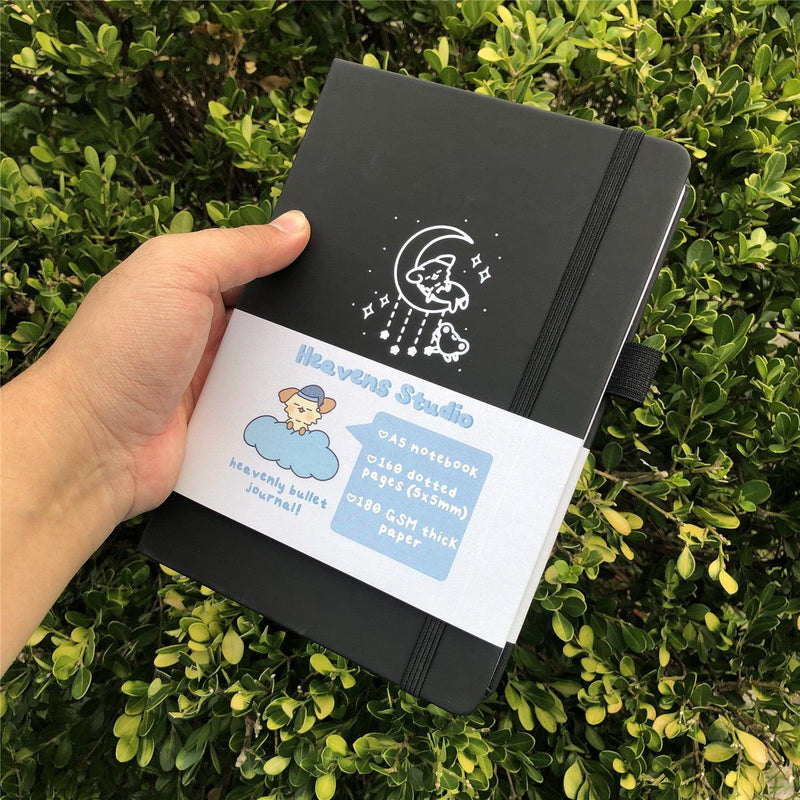 Custom Bullet Dotted Journal, 180g Bamboo Paper, PU Leather Hardcover, Only US$219/100PCS  ITEM NO#10282101-zoom-