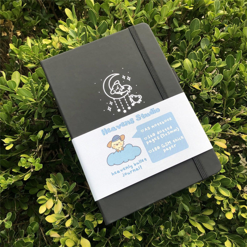 Custom Bullet Dotted Journal, 180g Bamboo Paper, PU Leather Hardcover, Only US$219/100PCS  ITEM NO#10282101-zoom-
