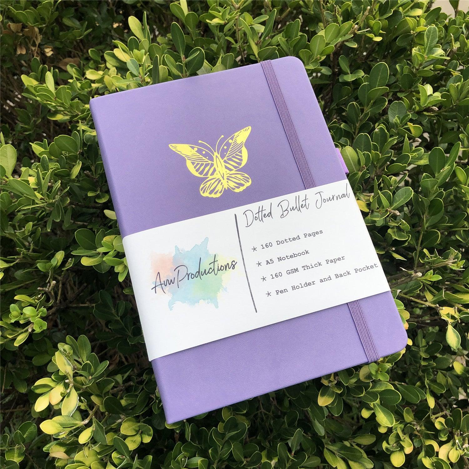 Custom Bullet Dotted Journal, PU Leather Hardcover, Only US$199/100PCS  ITEM NO#10282123 - bukenotebook