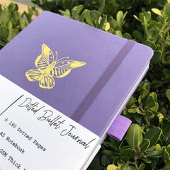 Custom Bullet Dotted Journal, PU Leather Hardcover, Only US$199/100PCS  ITEM NO#10282123 - bukenotebook