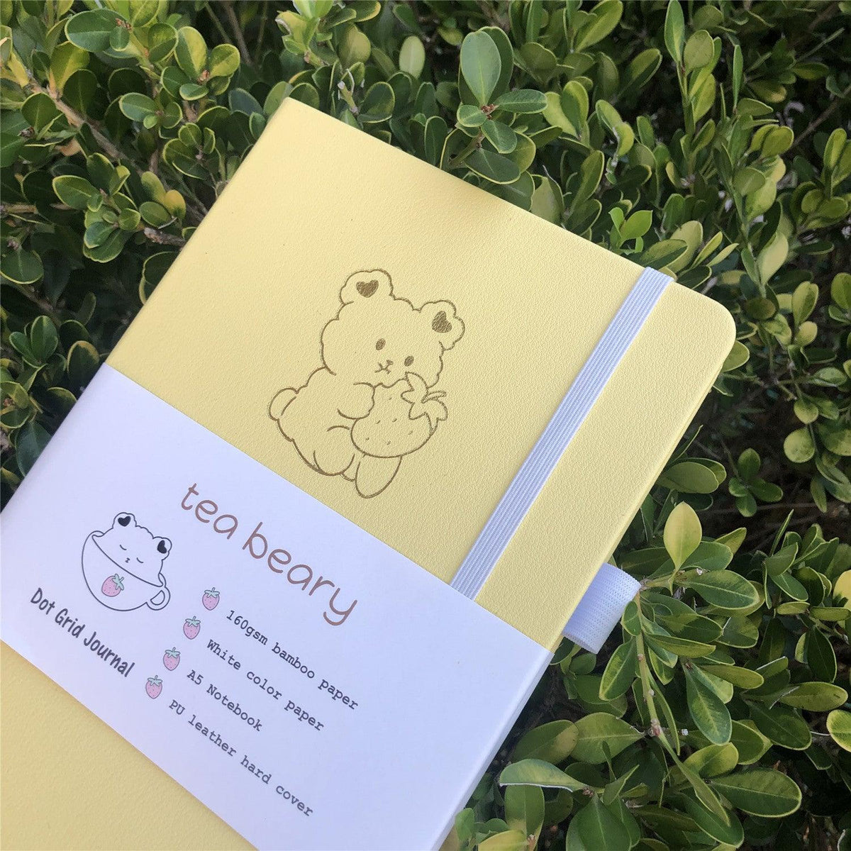 Custom Bullet Dotted Journal, Lovely Bear PU Leather Hardcover, Only US$199/100PCS  ITEM NO#10282119 - bukenotebook