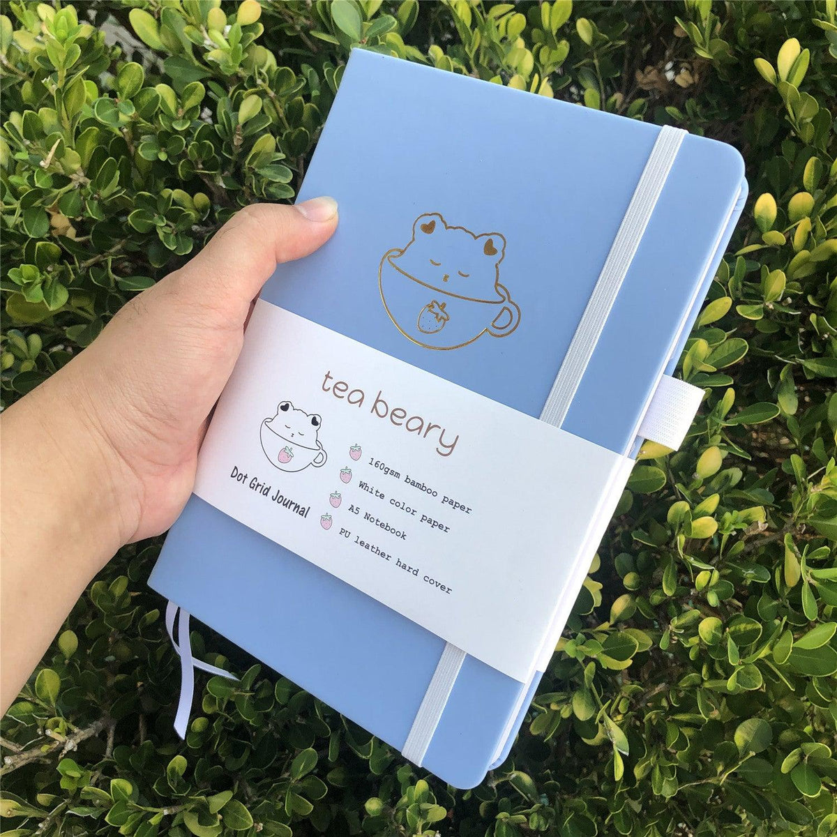 Custom Bullet Dotted Journal, Lovely Bear PU Leather Hardcover, Only US$199/100PCS  ITEM NO#10282118 - bukenotebook