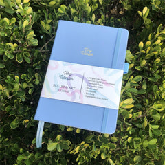 Custom Bullet Journal, A5 Dot Grid Notebook, PU Leather Blue Hardcover, Only US$199/100PCS  ITEM NO#10282131 - bukenotebook