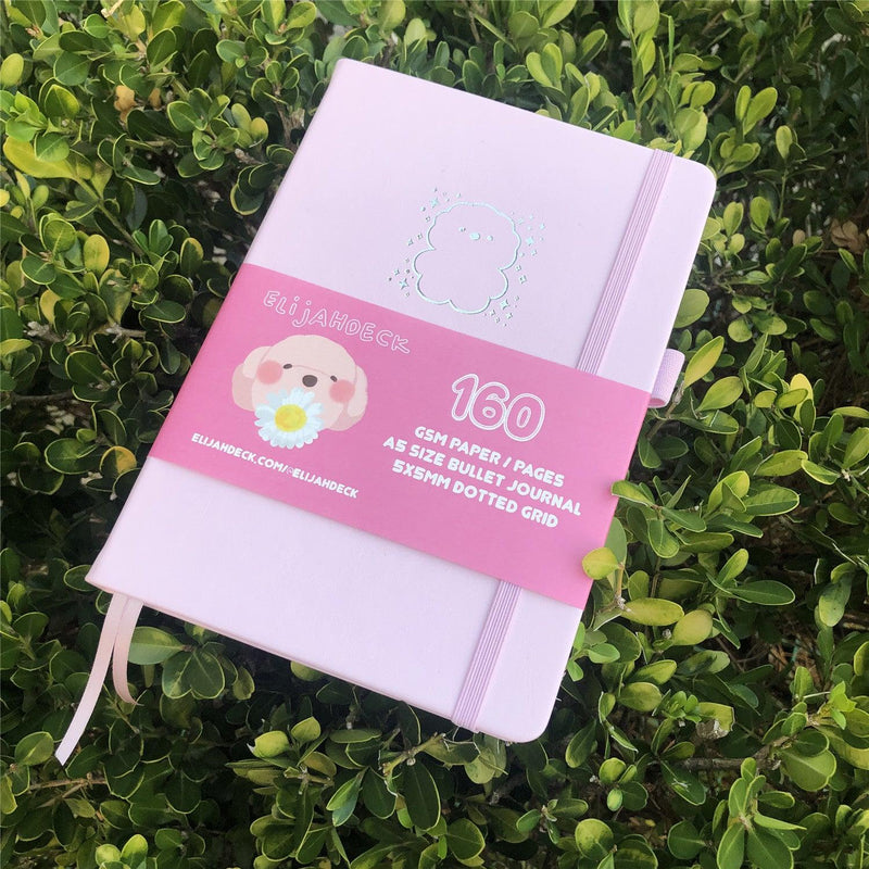 Custom Bullet Dotted Journal, Light Pink PU Leather Hardcover, Only US$199/100PCS  ITEM NO#10282116-zoom-
