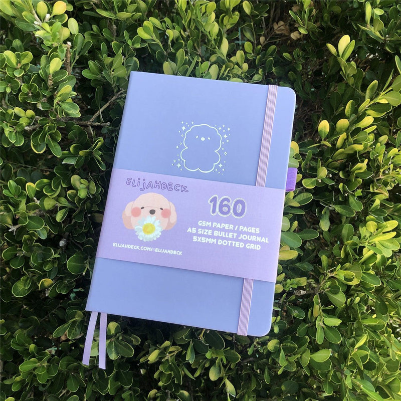 Custom Bullet Dotted Journal, Purple PU Leather Hardcover, Only US$199/100PCS  ITEM NO#10282125-zoom-
