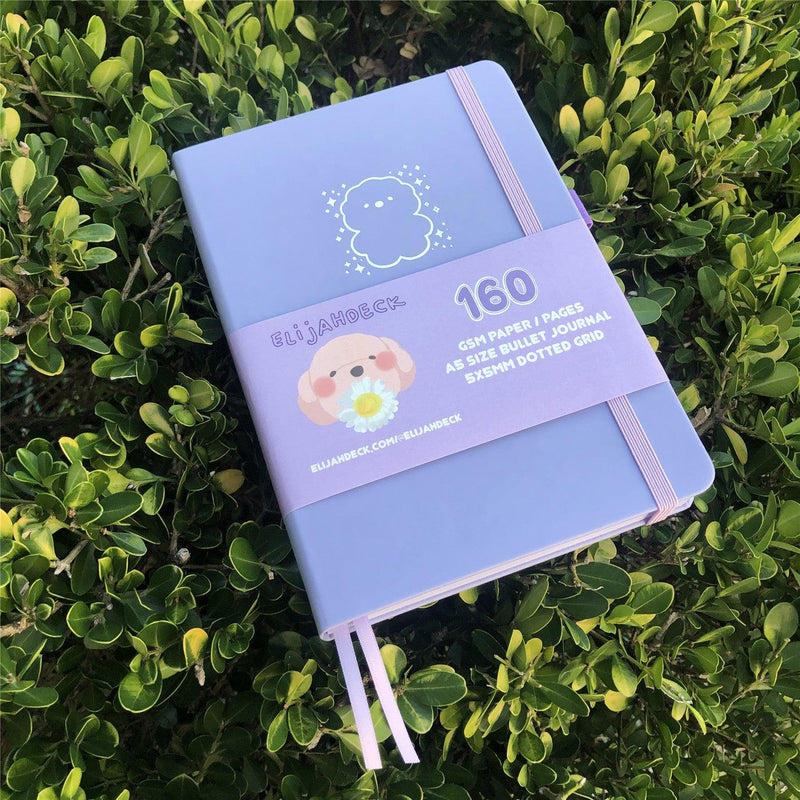Custom Bullet Dotted Journal, Purple PU Leather Hardcover, Only US$199/100PCS  ITEM NO#10282125-zoom-