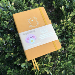 Custom Bullet Dotted Journal, Orange PU Leather Hardcover, Only US$199/100PCS  ITEM NO#10282120 - bukenotebook
