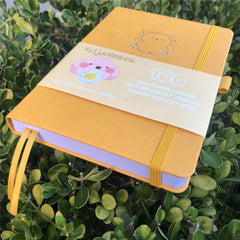 Custom Bullet Dotted Journal, Orange PU Leather Hardcover, Only US$199/100PCS  ITEM NO#10282120 - bukenotebook