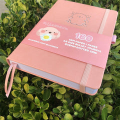Custom Bullet Dotted Journal, Flamingo Red PU Leather Hardcover, Only US$199/100PCS  ITEM NO#10282115 - bukenotebook