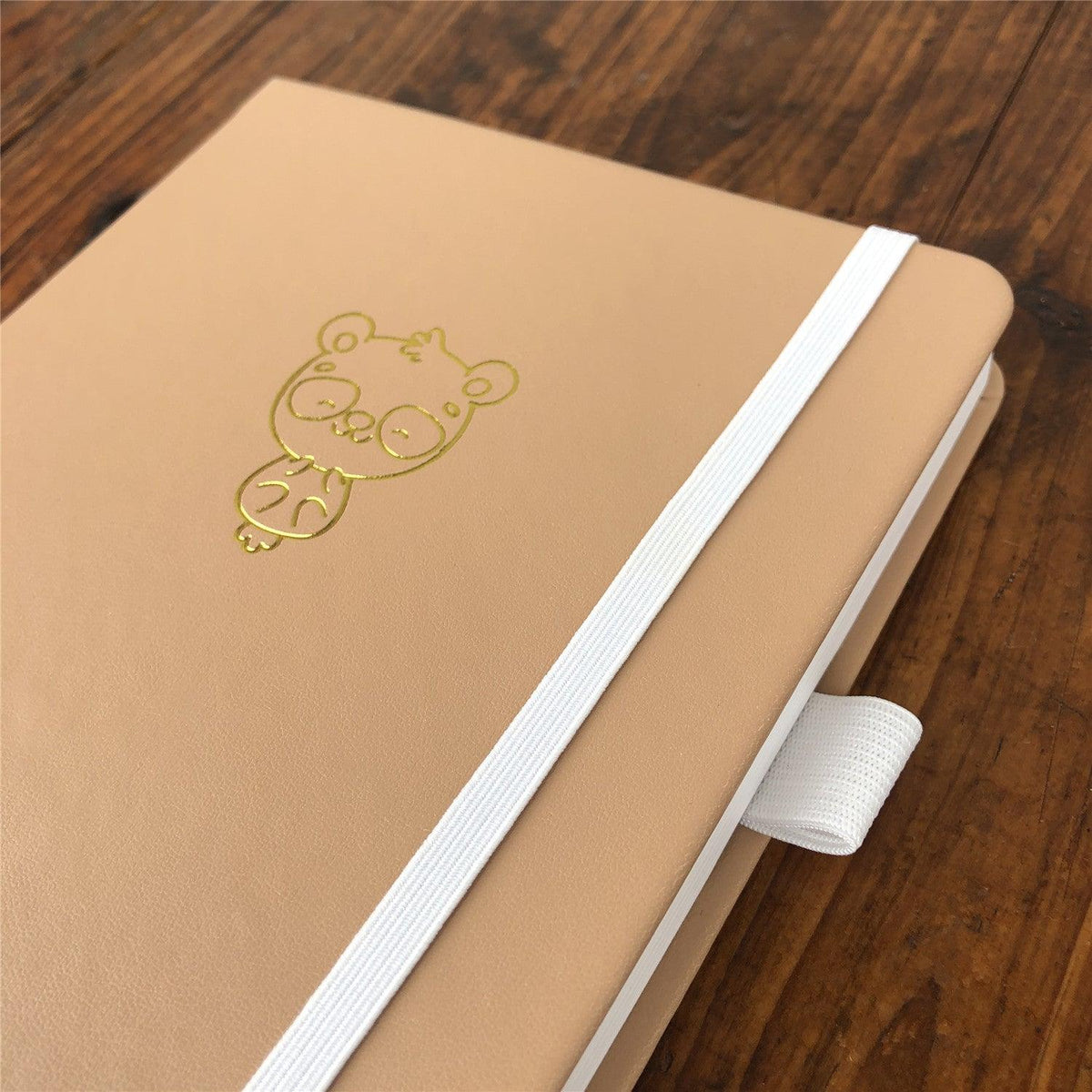 Bullet Dotted Journal, Customized Lovely Bear, Brown Hardcover, Only US$199/100PCS  ITEM NO#10282135 - bukenotebook
