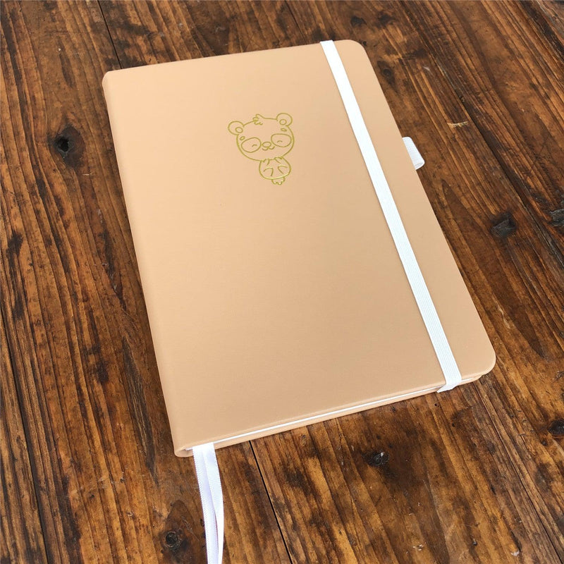 Bullet Dotted Journal, Customized Lovely Bear, Brown Hardcover, Only US$199/100PCS  ITEM NO#10282135-zoom-