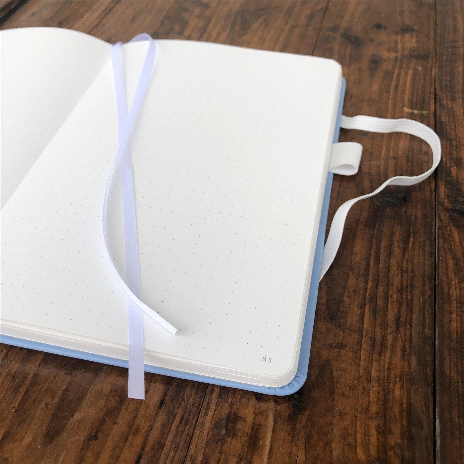 Custom Bullet Journal, A5 Dot Grid Notebook, PU Leather Blue Hardcover, Lovely Bear, Only US$199/100PCS  ITEM NO#10282130 - bukenotebook