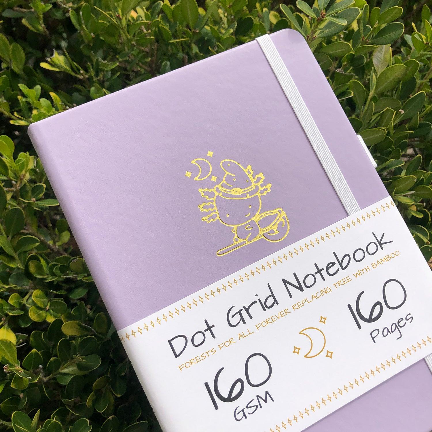 Custom Bullet Dotted Journal, Cartoon Halloween, Light Purple Hardcover, Only US$199/100PCS  ITEM NO#10282109 - bukenotebook