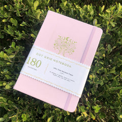 Custom Bullet Dotted Journal, 180g Bamboo Paper, PU Leather Hardcover, Only US$315/100PCS  ITEM NO#11091413 - bukenotebook
