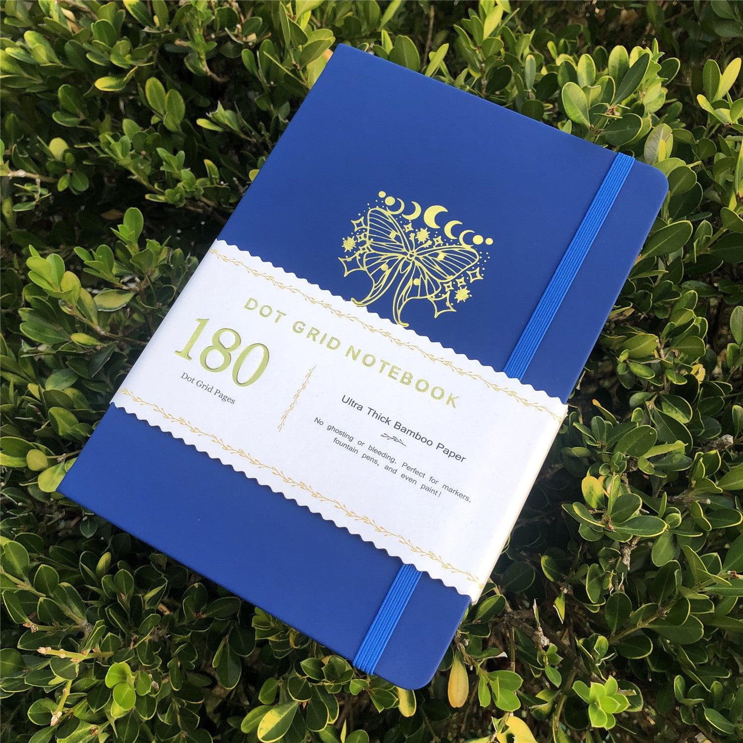 Custom Bullet Dotted Journal, 180g Bamboo Paper, PU Leather Hardcover, Only US$315/100PCS  ITEM NO#11091455 - bukenotebook