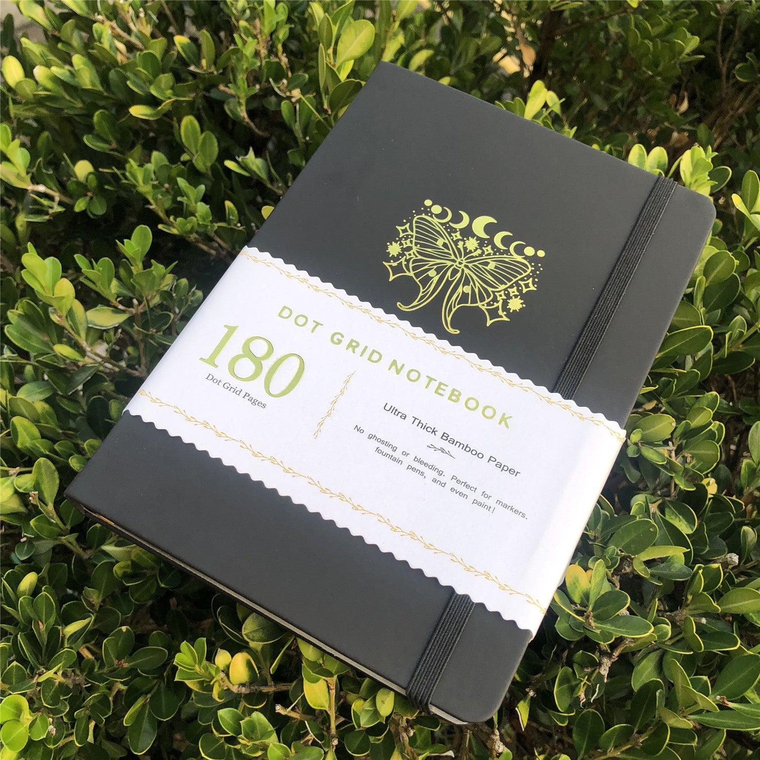 Custom Bullet Dotted Journal, 180g Bamboo Paper, PU Leather Hardcover, Only US$315/100PCS  ITEM NO#11091459 - bukenotebook