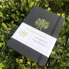 Custom Bullet Dotted Journal, 180g Bamboo Paper, PU Leather Hardcover, Only US$315/100PCS  ITEM NO#11091459 - bukenotebook