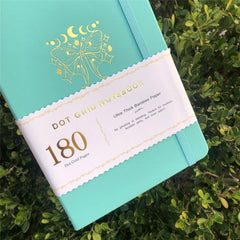 Custom Bullet Dotted Journal, 180g Bamboo Paper, PU Leather Hardcover, Only US$315/100PCS  ITEM NO#11091503 - bukenotebook
