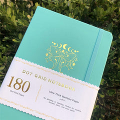 Custom Bullet Dotted Journal, 180g Bamboo Paper, PU Leather Hardcover, Only US$315/100PCS  ITEM NO#11091503 - bukenotebook
