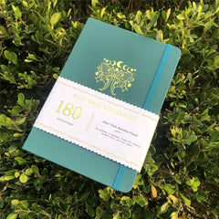 Custom Bullet Dotted Journal, 180g Bamboo Paper, PU Leather Hardcover, Only US$315/100PCS  ITEM NO#11091510 - bukenotebook