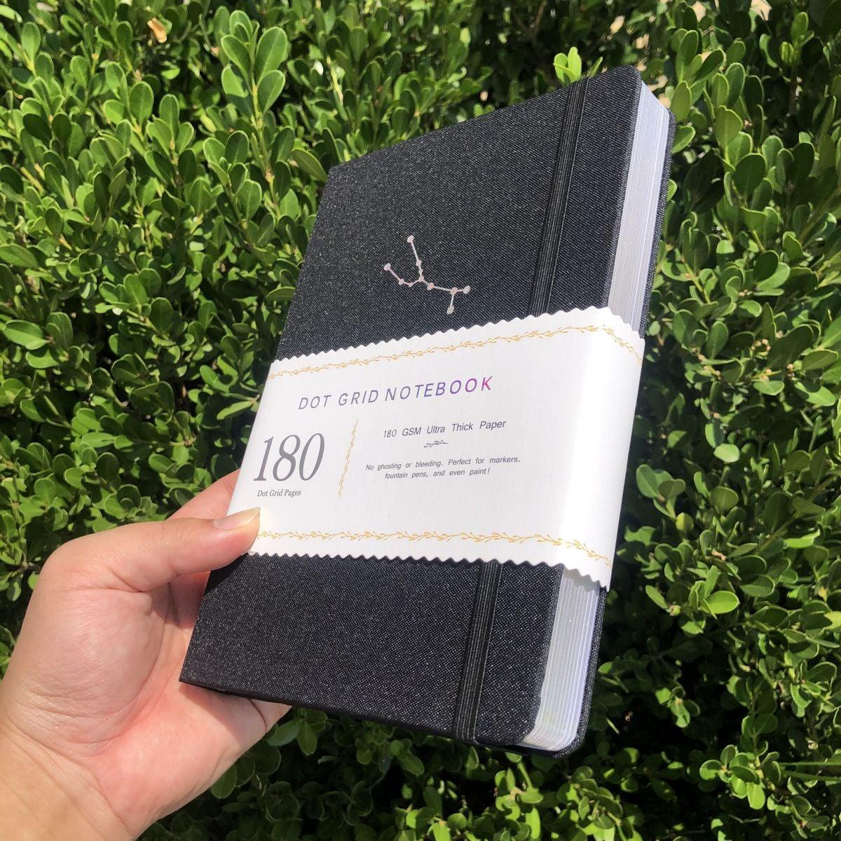 A5 Zodiac Taurus Bullet Journal Dot Grid Notebook - bukenotebook