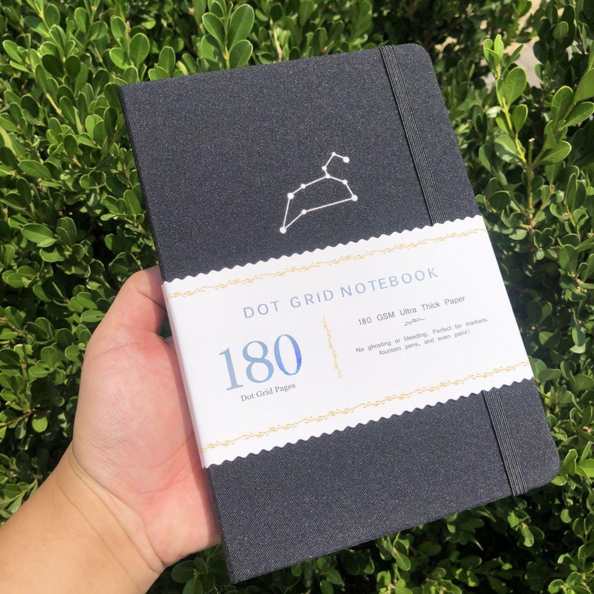 A5 Zodiac Leo Bullet Journal Dot Grid Notebook - bukenotebook